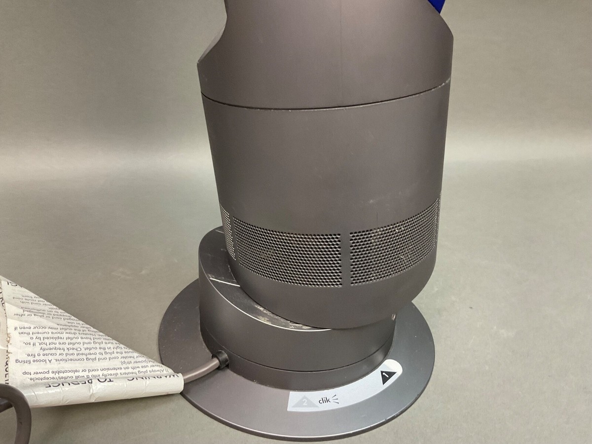 ダイソン dyson hot+cool AM04 Dyson Am04 Table Fan Rotating Hot Cool Gray & Purple | eBay