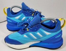 Size 12 - Ninja x adidas ZX 2K 2.0 Time In - Signal Cyan Blue for