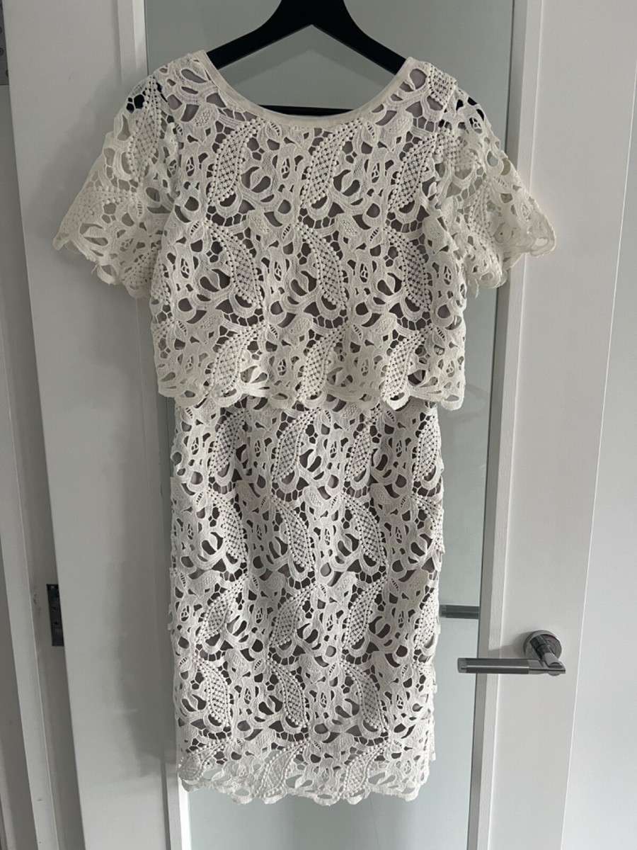 Mint Velvet White Lace embroidered Layered Dress Sz 10 Beautiful | eBay UK Mint Velvet White Lace embroidered Layered Dress Sz 10 Beautiful | eBay UK