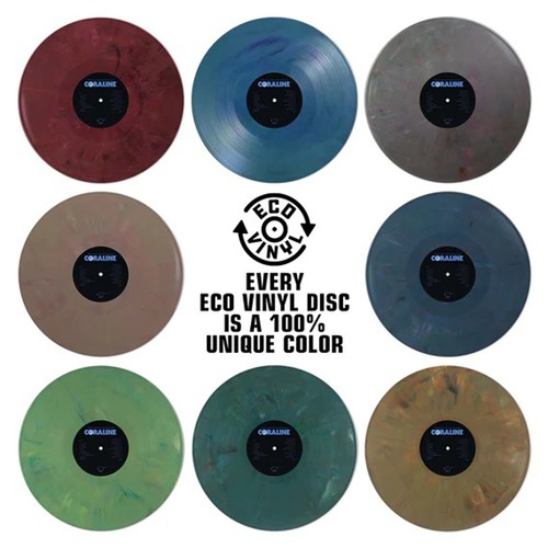 Coraline (Original Motion Picture Soundtrack) 2xLP ECO Vinyl - Bruno Coulais - Foto 1 di 2