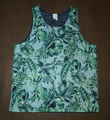 NWOT ORIGINAL USE MENS TROPICAL MESH TANK TOP SIZE M