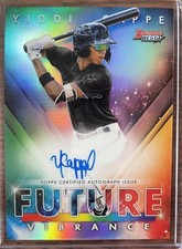 2021 Bowman’s Best Chrome Yiddi Cappe Future Vibrance Auto /150 Marlins RC