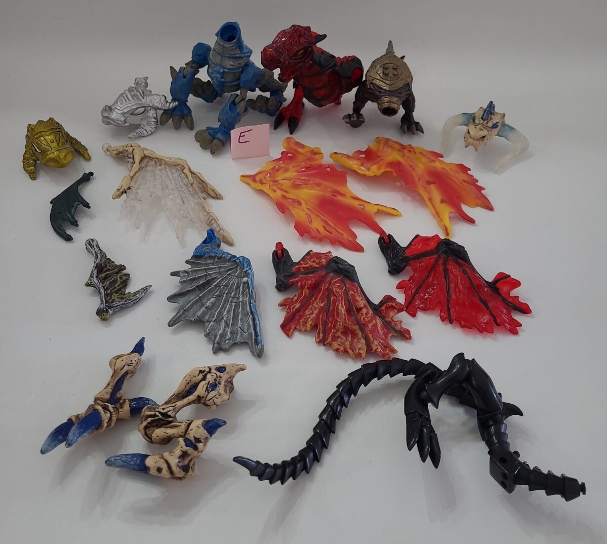 Mega Bloks Dragons Replacement Parts Lot of Pieces Not Complete