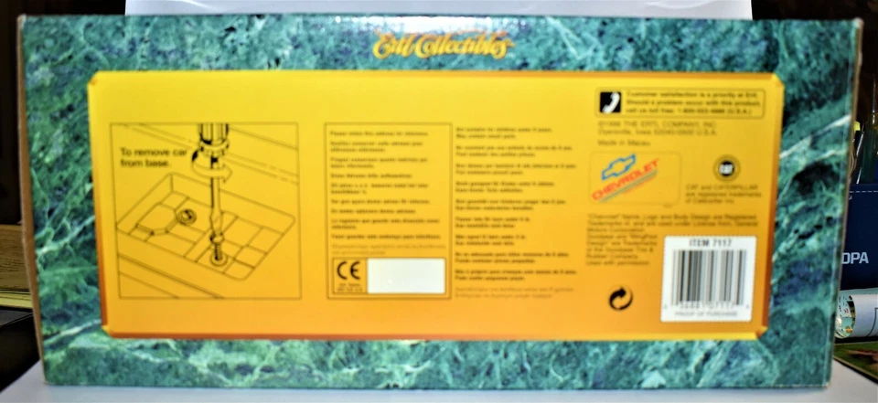 Chevy Monte Carlo 1995 1/18 #95 David Green Caterpillar, Am. Muscle Sealed Mint - Image 4 of 4