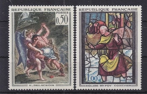 France 1963 Mi. 1426 - 1427 Painting MNH