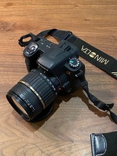 SONY  200 CCD Digital SLR with Tamron 18-200 Wide-Angle Telephoto Lens, Working