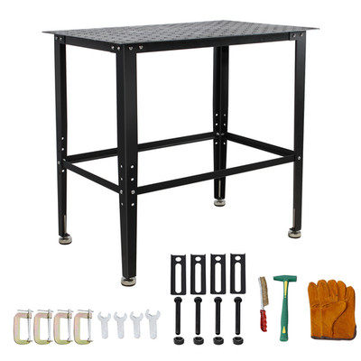 36×24in Welding Table with Fixture 5/8'' Holes Welding Work Bench