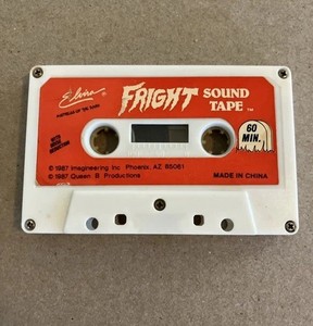 Elvira Mistress of the Dark Fright Sound Tape Audio Cassette Tape 1987 No Case