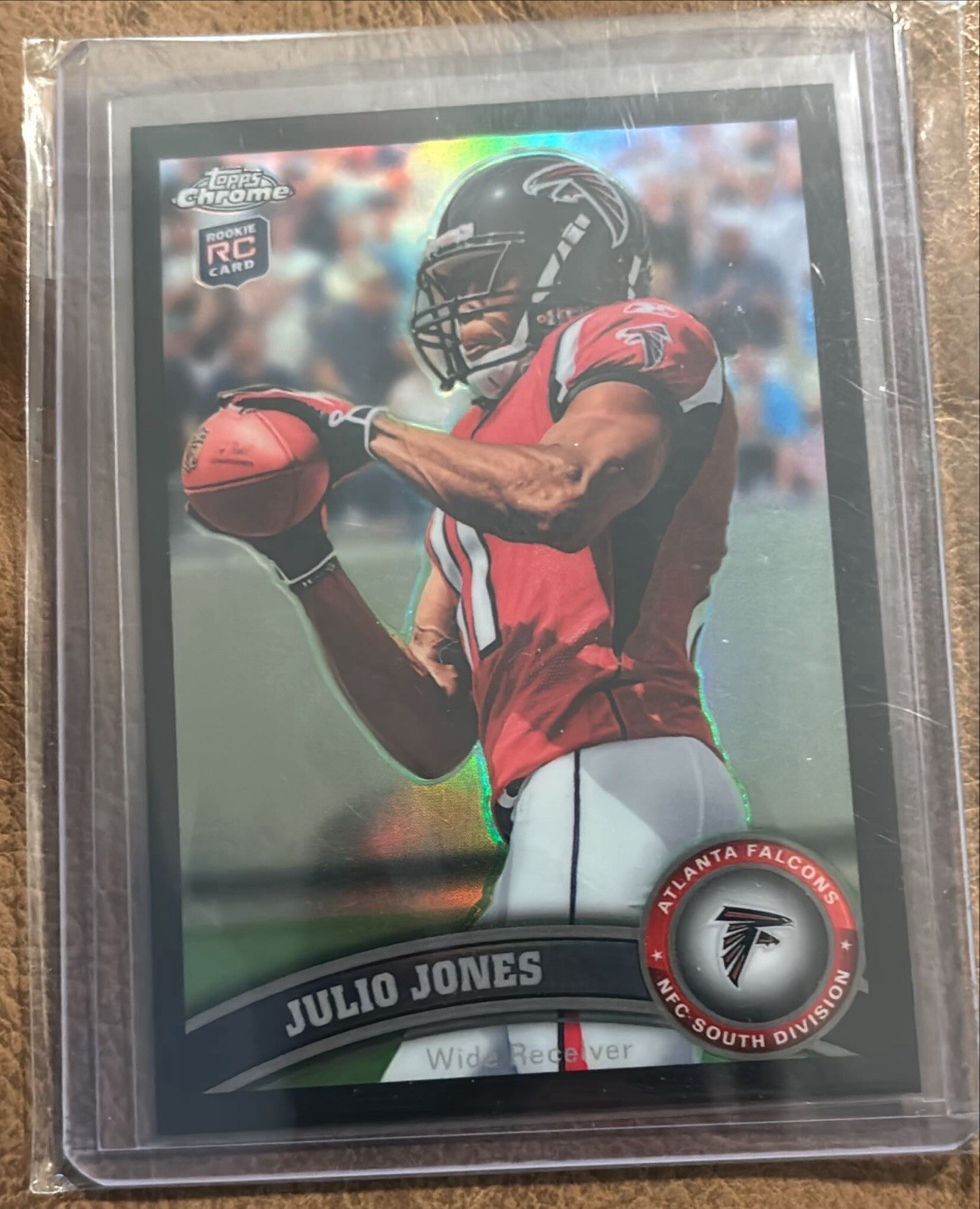 2011 Topps Chrome - Julio Jones #131 Black Refractor 036/299 (RC)