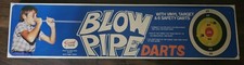Vintage Blowpipe Darts by Good Toys Model 661 Non-Toxic New Old Stock