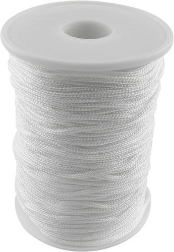 1 Stück 54 Meter 2 mm Geflochten Rollo Rollos Kordel Weiß Zugschnur - Bild 1 von 6