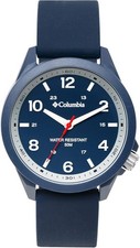 Columbia Gents Watch with Blue Dial and Blue Resin Strap CSS10-116