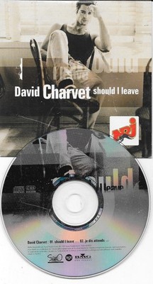 DAVID CHARVET - should i leave  - [Maxi-CD] - 2 tracks PAPERSLEEVE