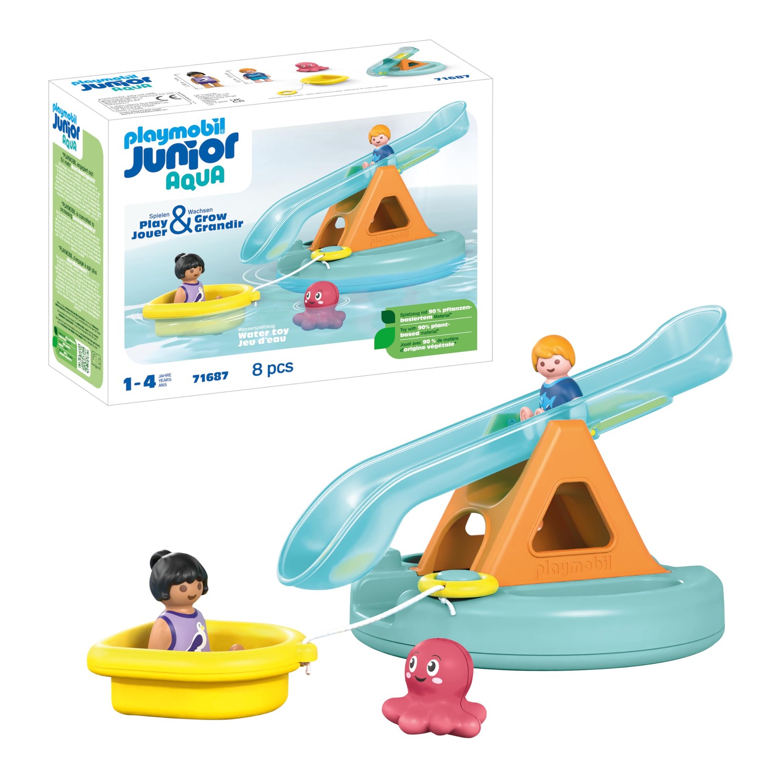 ИГРОВОЙ НАБОР PLAYMOBIL JUNIOR Aqua Badeinsel предназначен для детей с ограниченными возможностями здоровья.