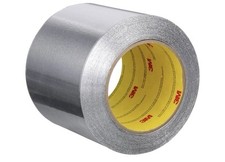 3M Aluminum Foil Tape 425 - 4"-Inch X 60yd / Silver / 4.6mil