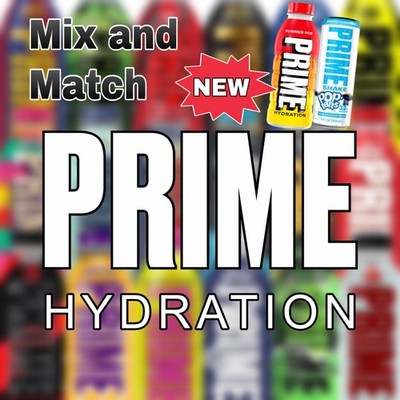 PRIME HYDRATION Drink Sealed Bottles Energy ~ Mix & Match Bundles Rare Exclusive