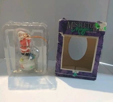 Mistletoe Magic Ornament Santa Claus Golfing Walmart Christmas Decoration