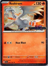 Reshiram(Stellar Crown) 022/142 Holo Miscellaneous Cards & Products Pokemon NM/M