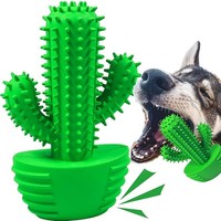 Hundespielzeug Kauspielzeug Fast UnzerstöRbar Quietschend Gummi Kaktus