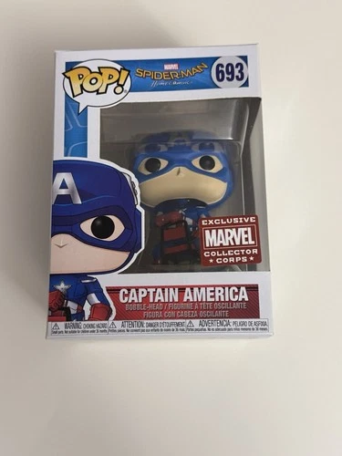 Funko POP! Marvel Collector Corps 693 Captain America Spider-Man Homecoming