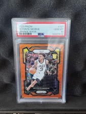 2023-24 Panini Prizm Keyonte George #127 Orange Wave RC /60 PSA 10