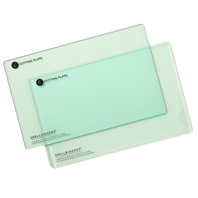 Spellbinders Extended Cutting Plates (C) 2Pk - Sage Green, PE-122 by Lisa Horton