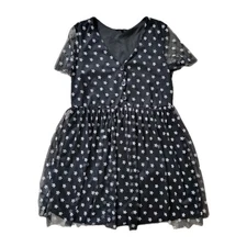 Women's Red Herring Black Cocktail  Party Dress Size 16