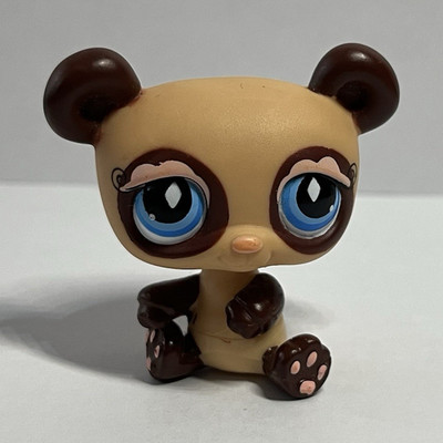LPS Littlest Pet Shop #574 Panda Bear Brown