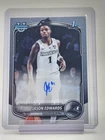 JASON EDWARDS 2025-26 BOWMAN CHROME 1ST ROOKIE AUTO #CPA-JE Q2045