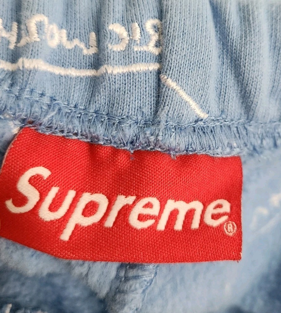 SS20 Supreme Gonz Embroidered Map sweatshort size S Small