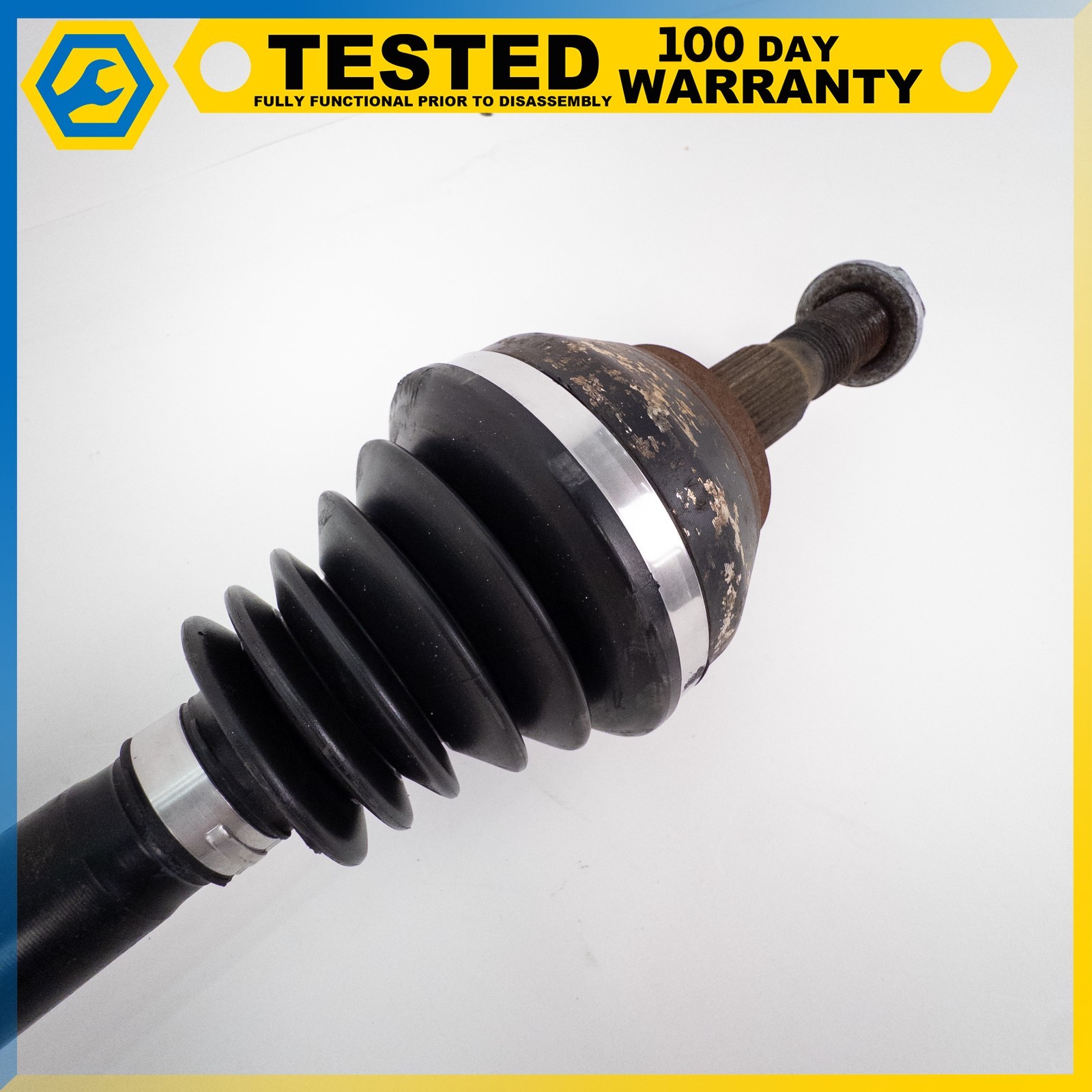 05-13 CHEVROLET CORVETTE C6 XLR REAR LEFT AXLE HALF SHAFT UNIVERSAL JOINT OEM