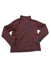 The North Face Men's Size M Full-Zip Fleece Hoodie Red