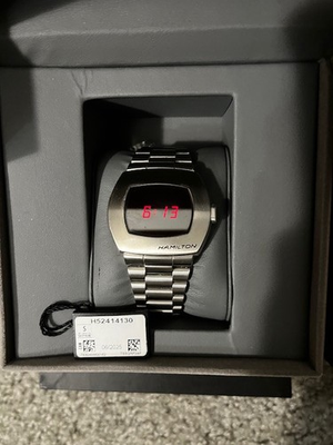 #ad Hamilton Pulsar Men#x27;s Digital Watch H52414130 $775.00