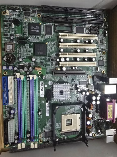 Przemysłowa płyta główna IBASE MB820F-R PC Socket 478 Komputer przemysłowy Płyta główna - Zdjęcie 2 z 3