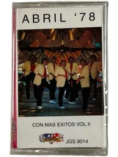 Abril ’78 Con Mas Exitos Vol II Sealed Cassette Joey Intl Tejano Free Ship