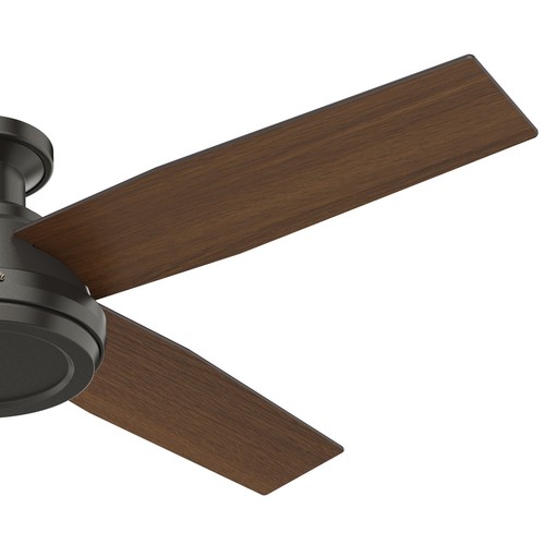 Hunter Fan 52 inch Low Profile Noble Bronze Ceiling Fan with and Remote Control - Picture 8 of 8