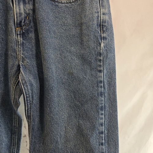 Pantalones de mezclilla Carhartt para hombre 32 X 30 calce relajado lavado medio pierna recta - Imagen 10 de 13