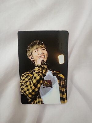 BTS FAN MEETING JAPAN FMV3 DVD OFFICIAL PHOTOCARD NAMJOON RM