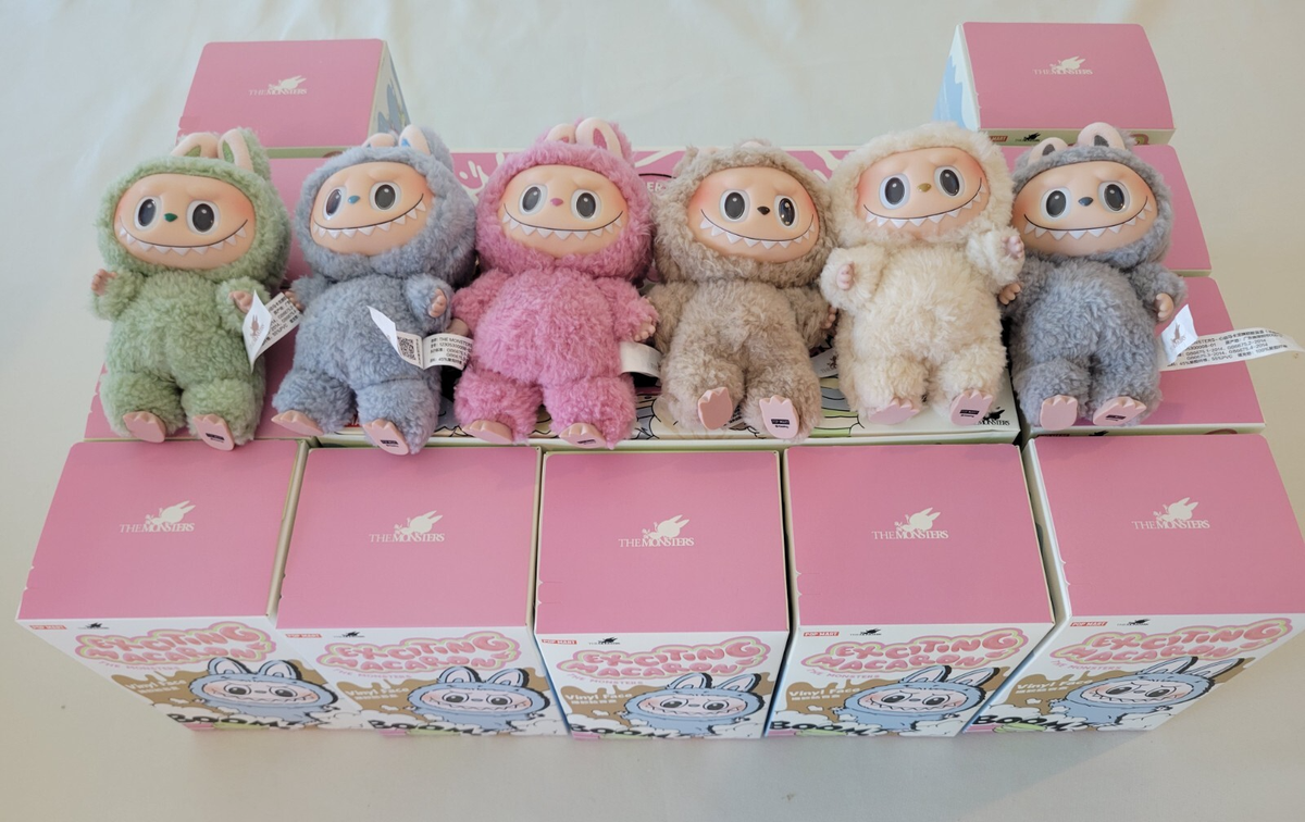 Authentic POP MART - Labubu The Monsters Exciting Macaron