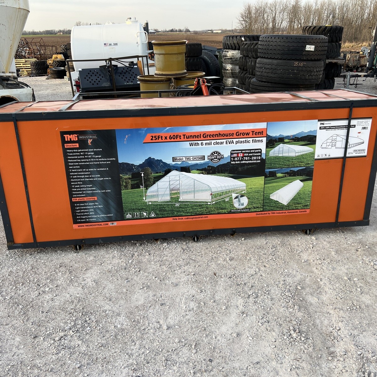 25x60 greenhouse green house shelter TMG GH2560 new | eBay