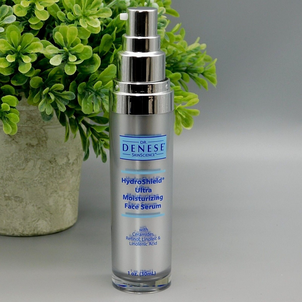 Dr Denese HydroShield Ultra Moisturizing Face Serum w/Pump 1 oz
