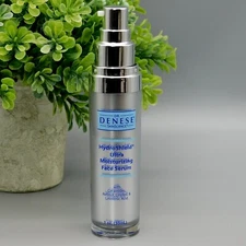 Dr Denese HydroShield Ultra Moisturizing Face Serum w/Pump 1 oz New Without Lid