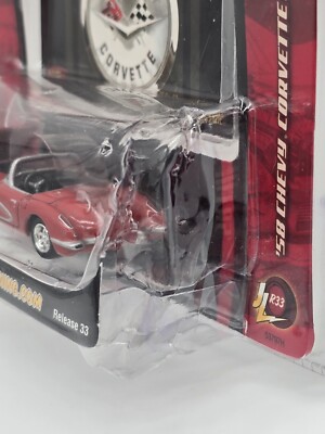 ミニカー Johnny Lightning 1966 Chevy Corvette Johnny Lightning1/64,Diecast 1966 Chevy Corvette, JL 40