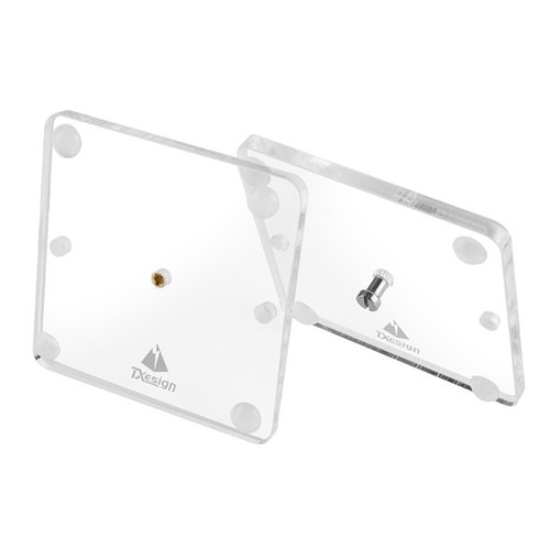 2Pcs Vinyl Record Wall Holder Acrylic Wall Display for 12 Inches9025 - Foto 4 di 7