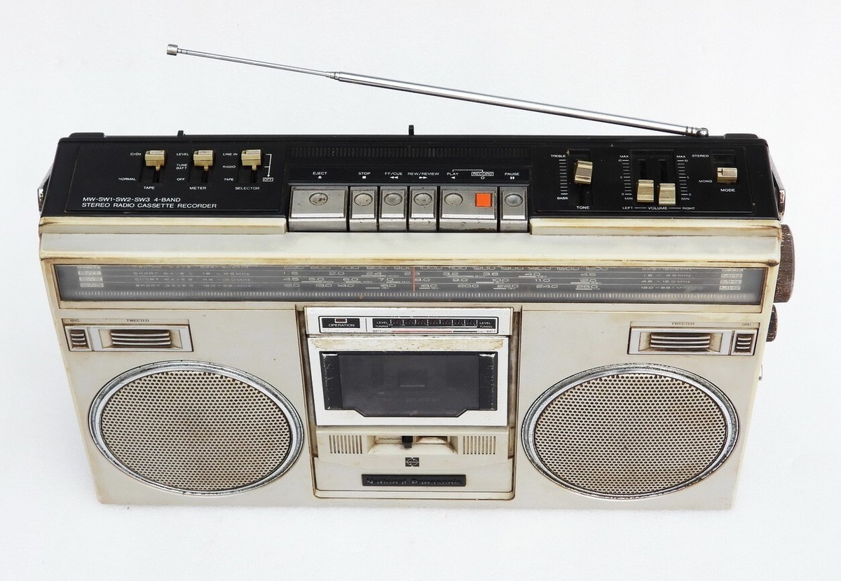 RARE LARGE VINTAGE NATIONAL PANASONIC JAPAN TAPE CASSETTE
