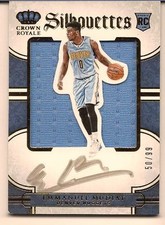 EMMANUEL MUDIAY 2015-16 PANINI PREFERRED SILHOUETTES JERSEY ROOKIE AUTO /99