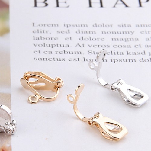 20 Pcs Vergoldete Ohrringe Ohrloser Ohrclip Nicht Durchstechende Ohrmanschette - Zdjęcie 9 z 11