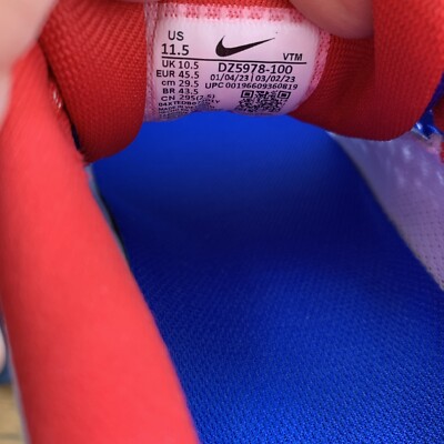 Size 11.5 - Nike Air Zoom Pegasus 40 Tennessee State for  display picture 1