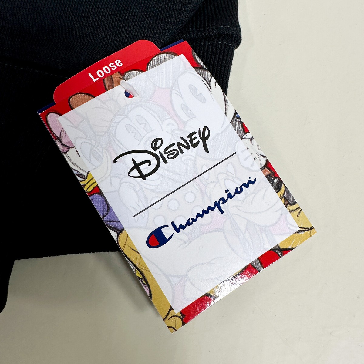 NEW* MEN CHAMPION X DISNEY MICKEY & MINNIE REVERSE WEAVE