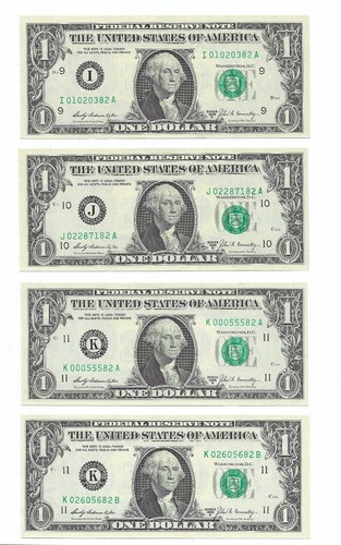 1969B $1 BLOCK Set. 23 Crisp & Uncirculated Banknotes. 22 Serial Numbers End 82 - Picture 10 of 13